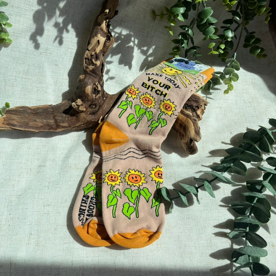Sun &amp; Sunflower Socks
