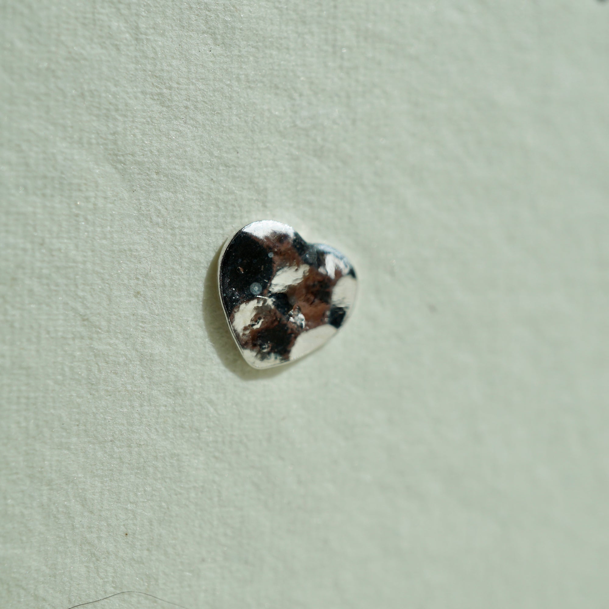 Do It With All Your Heart – Sterling Silver Heart Earrings
