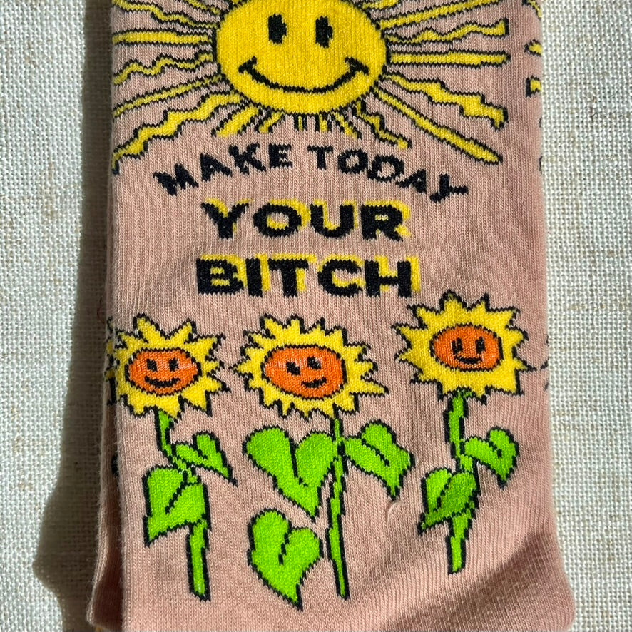 Sun &amp; Sunflower Socks