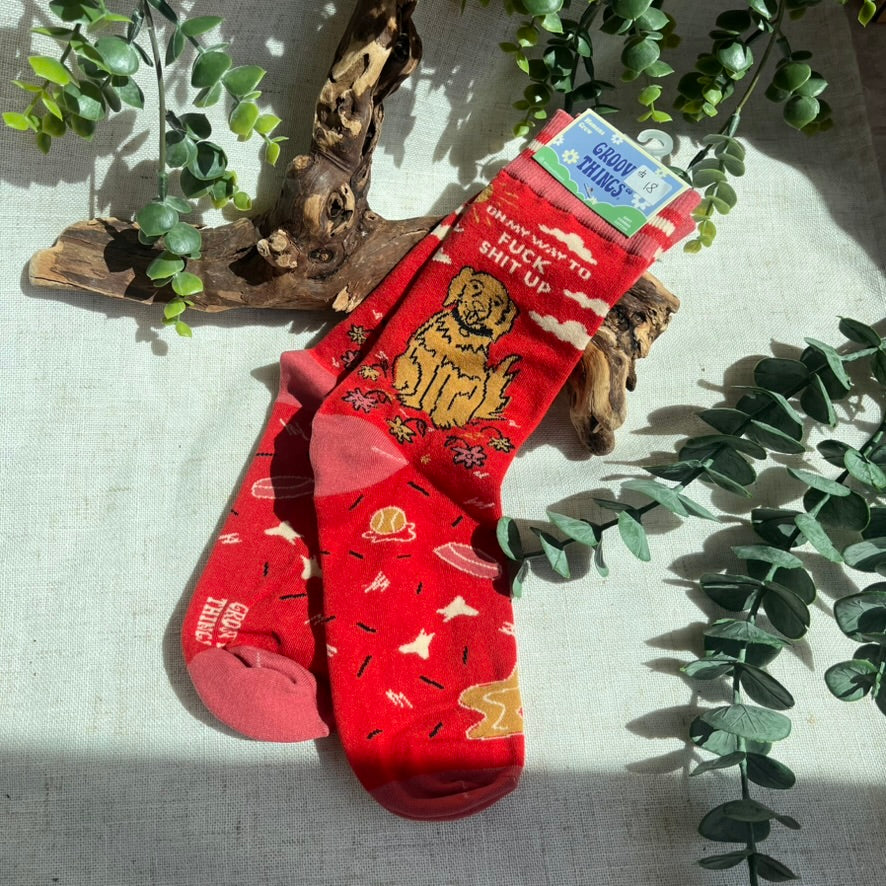 Golden Retriever Socks