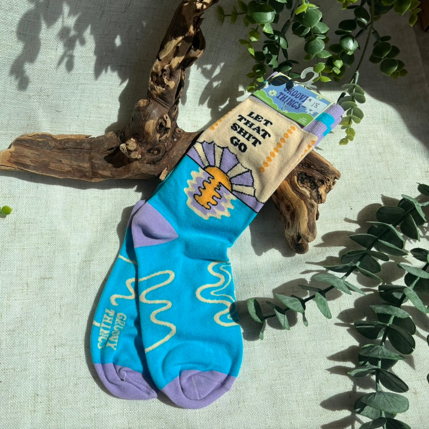 Sunset &amp; Water Socks