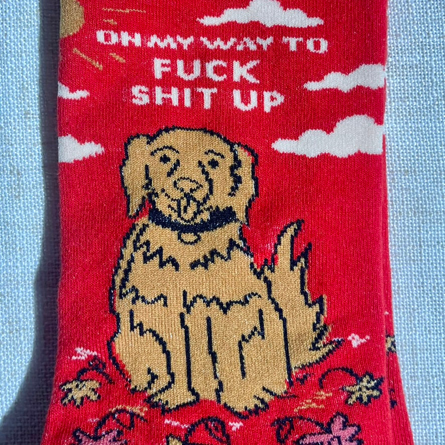 Golden Retriever Socks