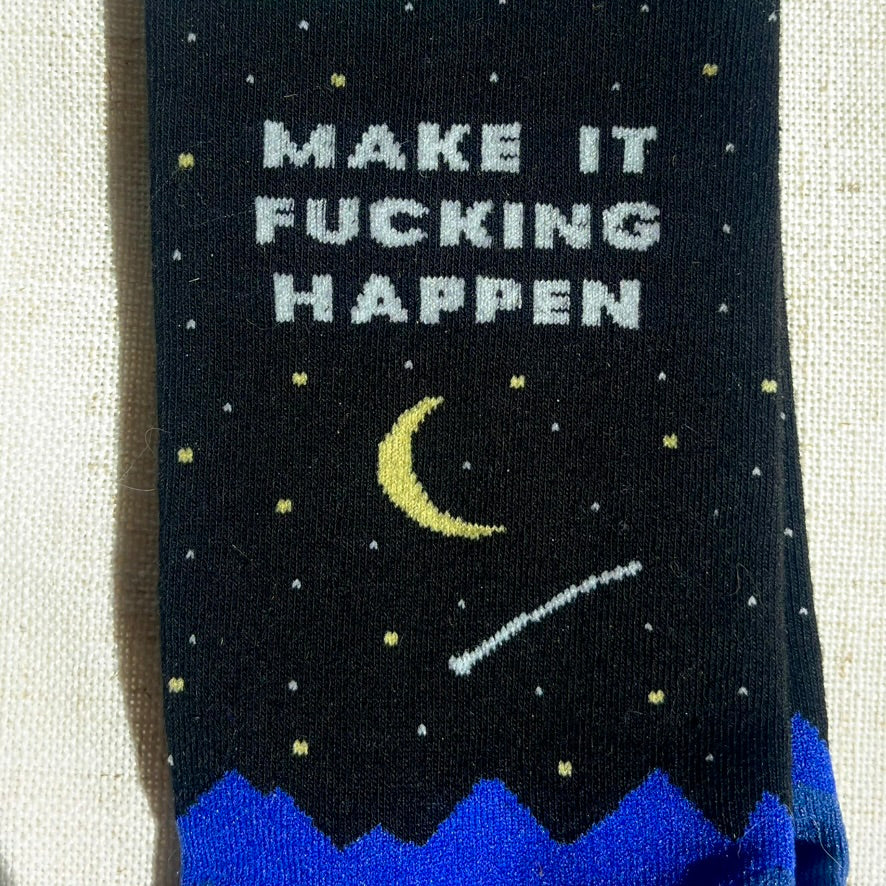 Moon &amp; Mountain Socks
