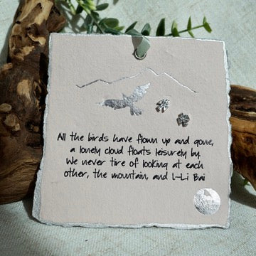 The Mountain and I – Sterling Silver Bird Earrings